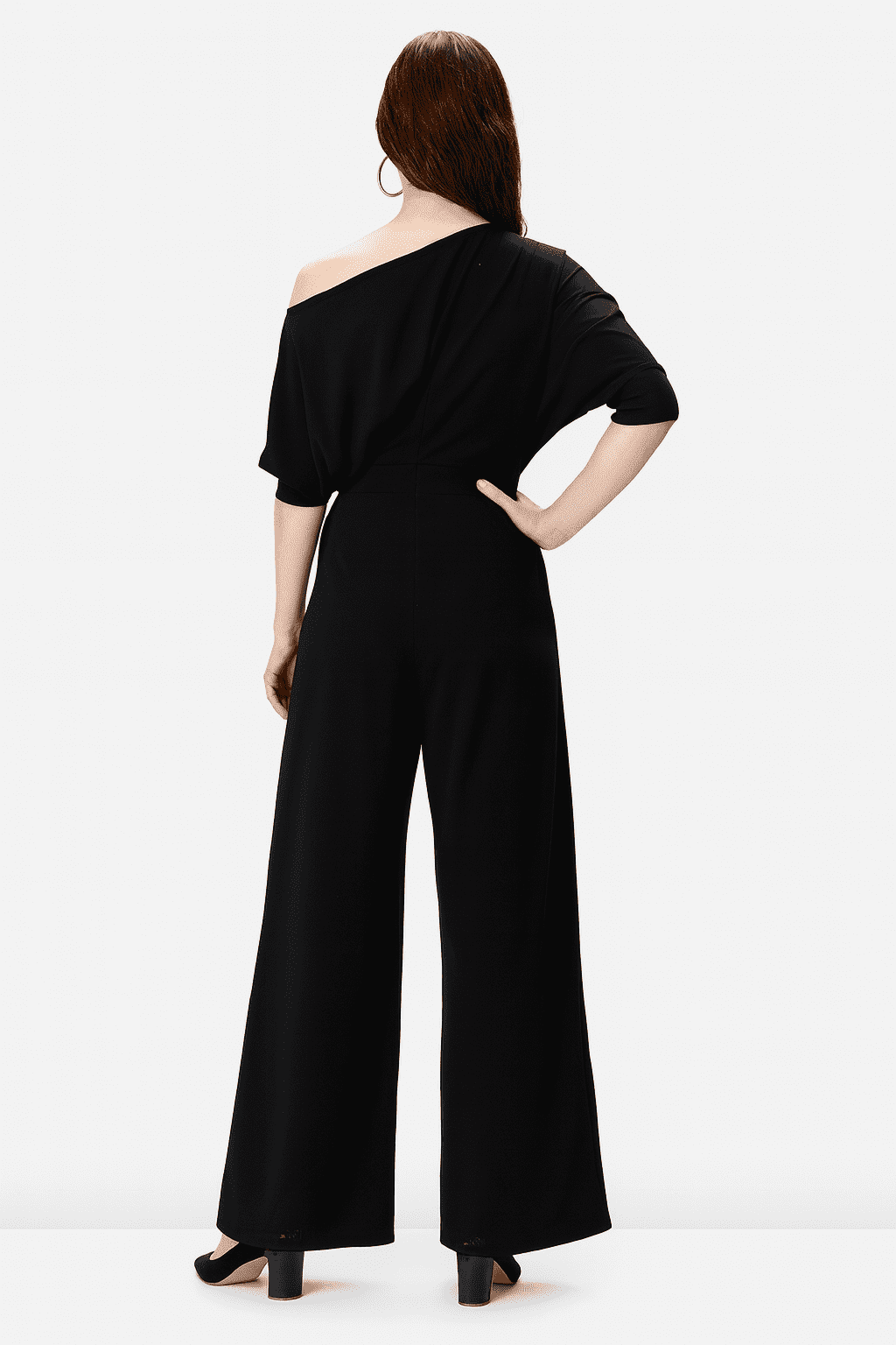 Cotton Jersey Palazzo Jumpsuit - Image 3